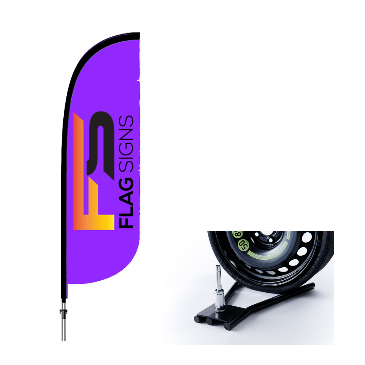 swell s foldable flag signs nz teardrop flag banners