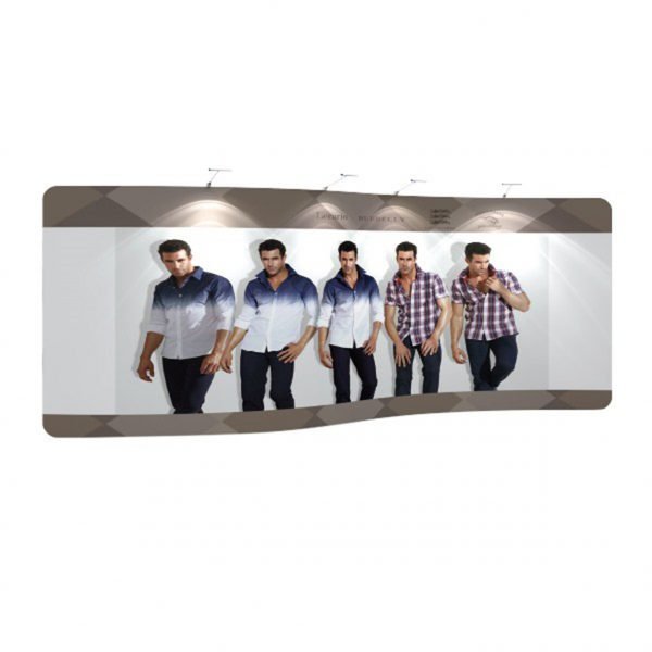 S-Shaped Backwall 20ft