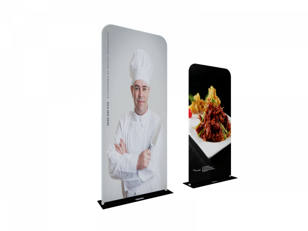 Fabric Tube Banner Stand 1222 x 1400mm